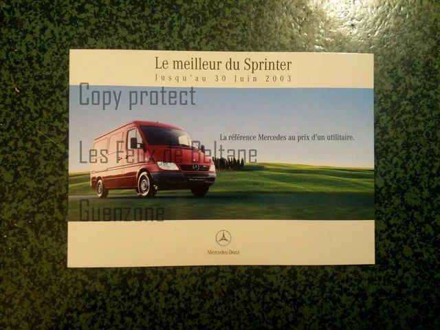MERCEDES SPRINTER CDI Pub Michelin 1/43 Eligor En Boite EUR 24,99 - FR