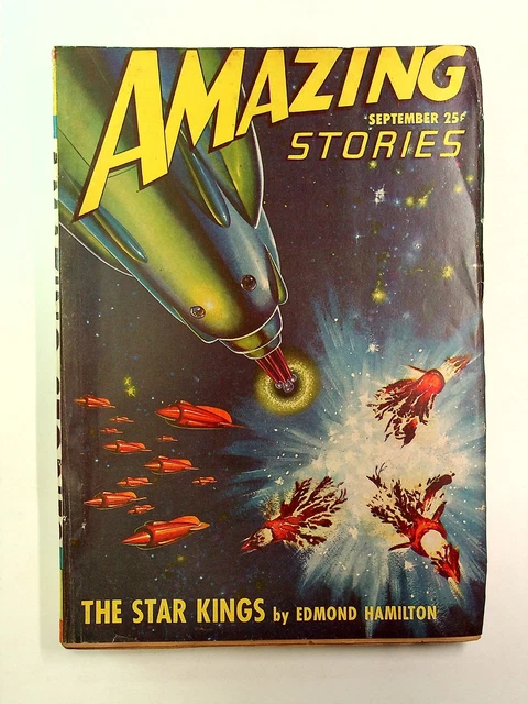 Amazing Stories Pulp Sep 1947 Vol. 21 #9 GD/VG 3.0 TRIMMED