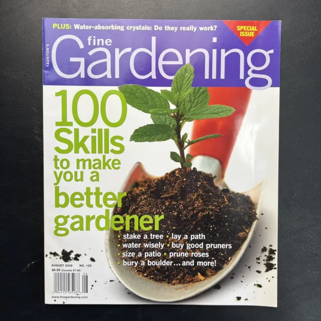 Fine Gardening Magazine August 2009 / 100 Skills to be a better gardener
