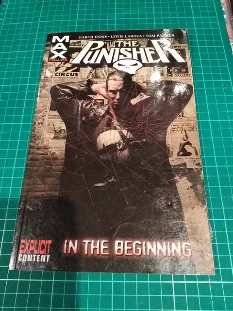 The Punisher Vol 1 In The Beginning Marvel Graphic Novel Explicit Content