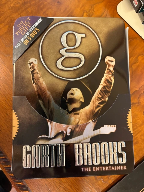 GARTH BROOKS THE Entertainer 5-DVD Set Metal Box New And