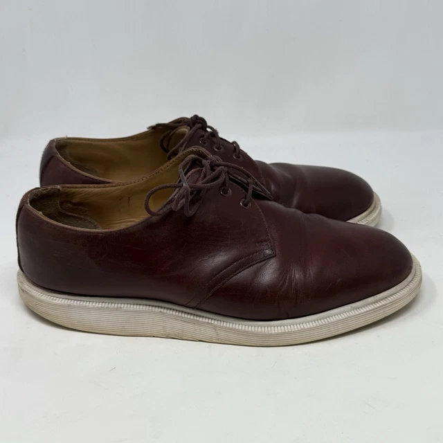 DR. MARTENS TORRIANO Navy Tucson Leather Shoes Size Uk 11  display picture 3