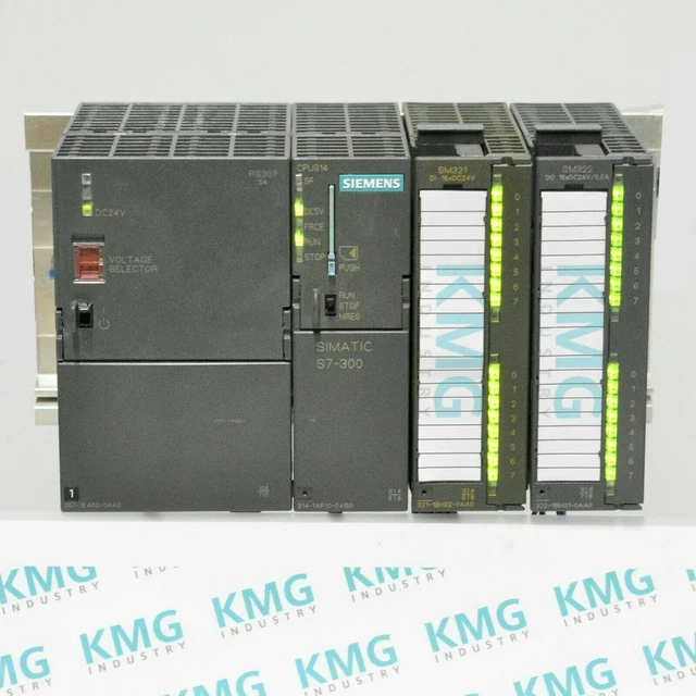 Siemens Simatic S7 300 SPS PLC DI DO CPU314 6ES7 314-1AF10-0AB0 TIA fähig -used-