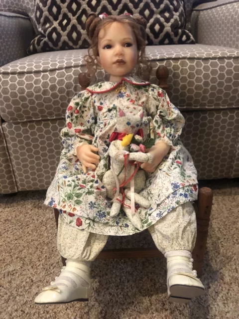 Master Piece Doll Collection 27” Shannon From Elissa Glassgold, HSN Premier
