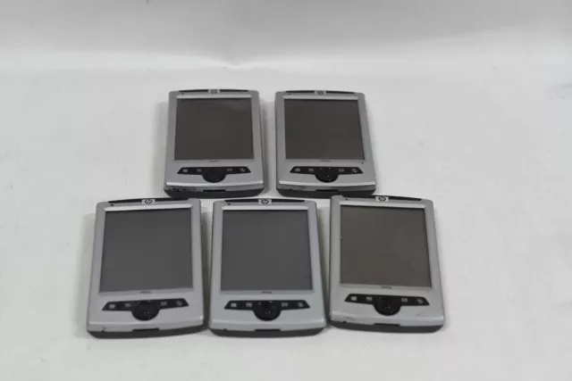 Lot of 5 HP iPAQ rz1710 Pocket PC PDA - UNTESTED - SOLD AS IS