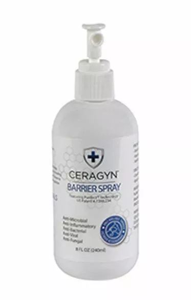 Vet Office Ceragyn Barrier Spray 8oz Vet Wound Care Dog Cat Horse Antifungal