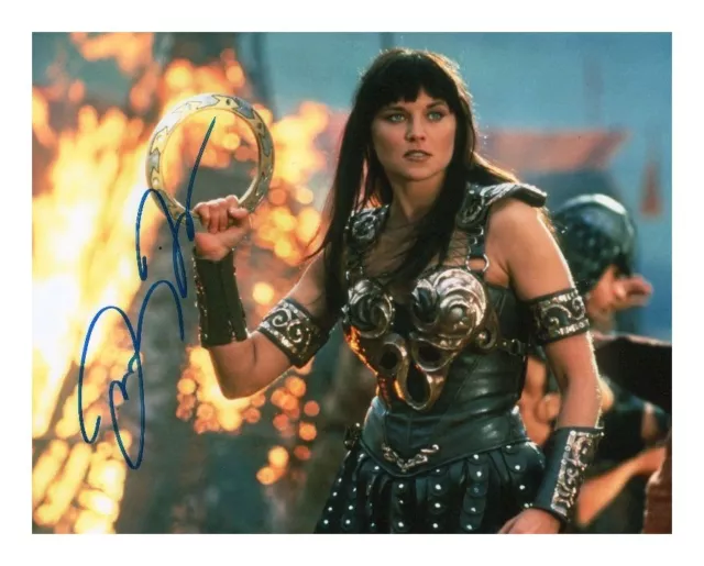 Lucy Lawless - Xena Autographed Signed A4 Pp Poster Photo Print 1