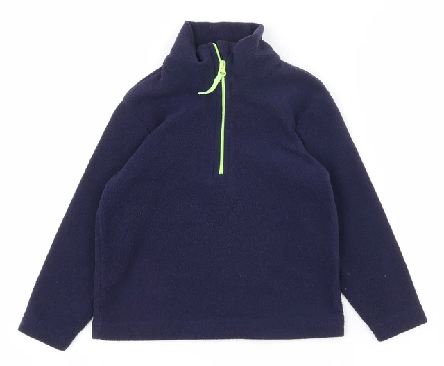 Felpa pullover blu Mountain Warehouse bambini 100% poliestere taglia 2-3 anni