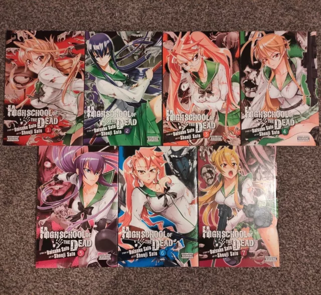 Mangá Highschool Of The Dead Volume Único, Livro Highschool Of The Dead  Usado 76050068