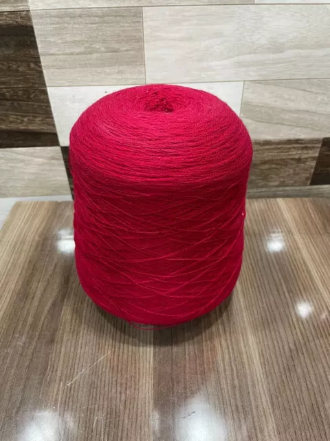 Falak Embroidery Thread type Wool  (Red) Free Shipping