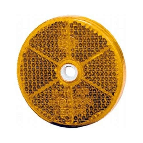 Catarifrangente HELLA Rosso Ovale - 8RA 009 226-131, Per Fissaggio Posteriore Orizzontale - Foto 5