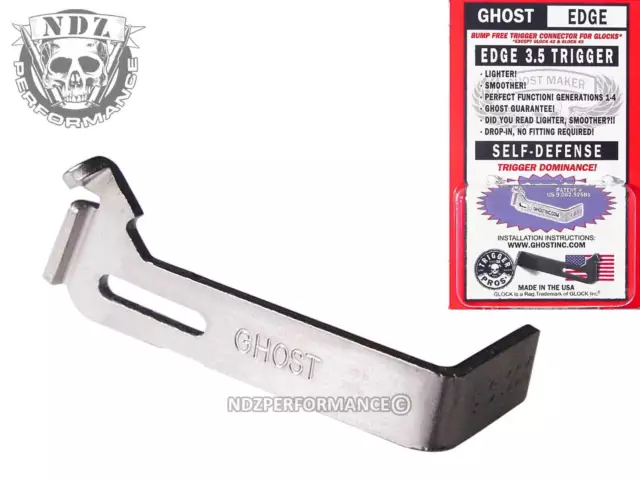 Ghost EDGE Competition 3.5lb Trigger Connector for Glock 19 Gen 1-5