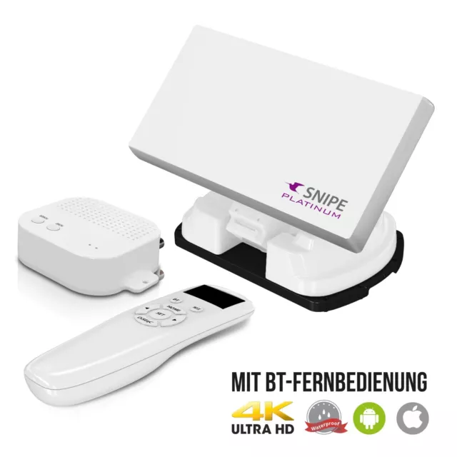 Selfsat SNIPE Platinum - Single - Mit BT Fernbedienung und iOS / Android