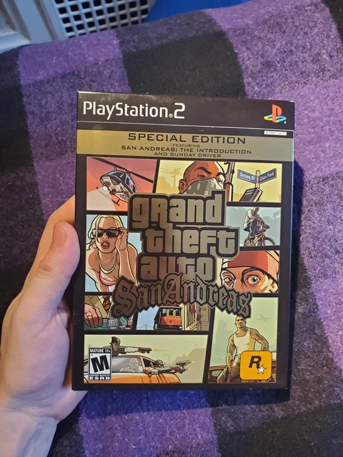 GTA San Andreas (Ps2) Neuf sous blister (scellé) Version US