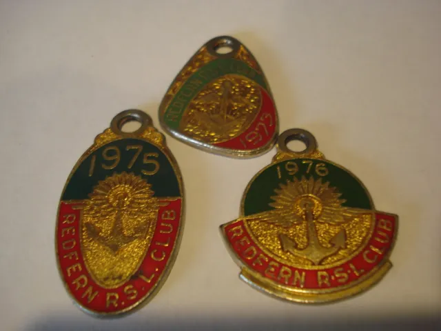 Redfern RSL Club Membership Badges