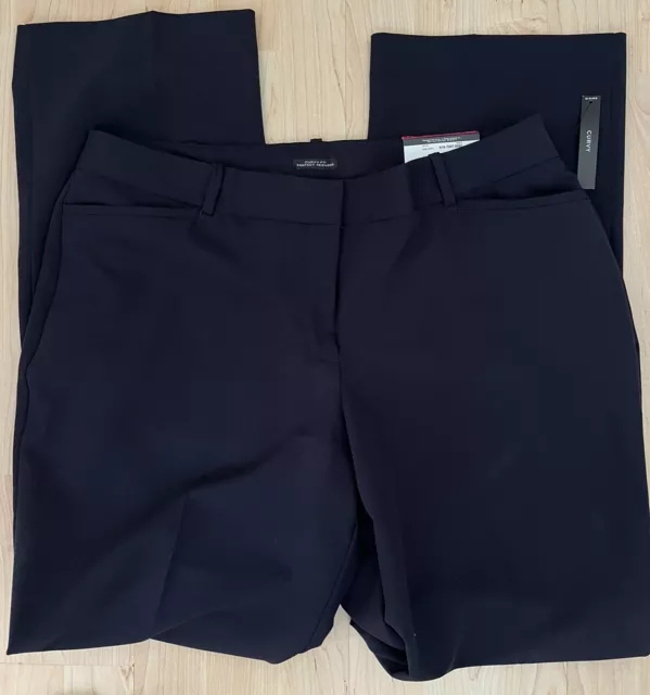 NWT Worthington Curvy Fit Perfect Trouser  Navy Size 14