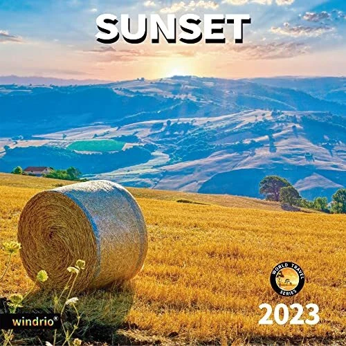 20222023 WALL CALENDAR,14 Monthly Wall Calendar Sunset Nov. 2022 Dec