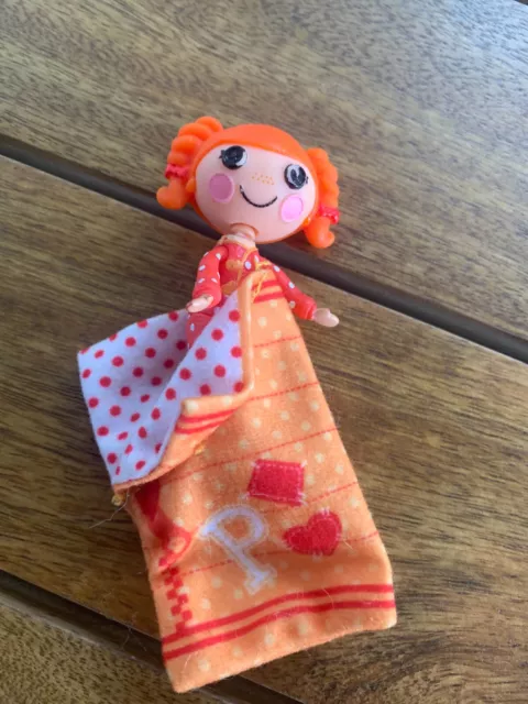 Lalaloopsy, Little Clown Doll Sew Sleepy Peppy Pom Poms MGA 7cm x 4cm