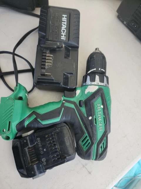 HITACHI 18V Cordless Driver Drill DS18DGL with Li-Ion Battery and Charger