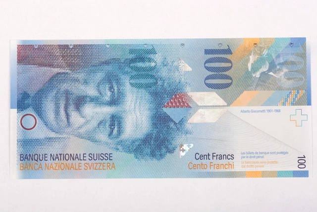 Switzerland 100 Francs 2014 y. UNC