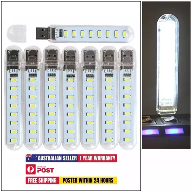 USB  COOL WHITE 16 LED Power Bank Led LED Lamp Lighting Night Light