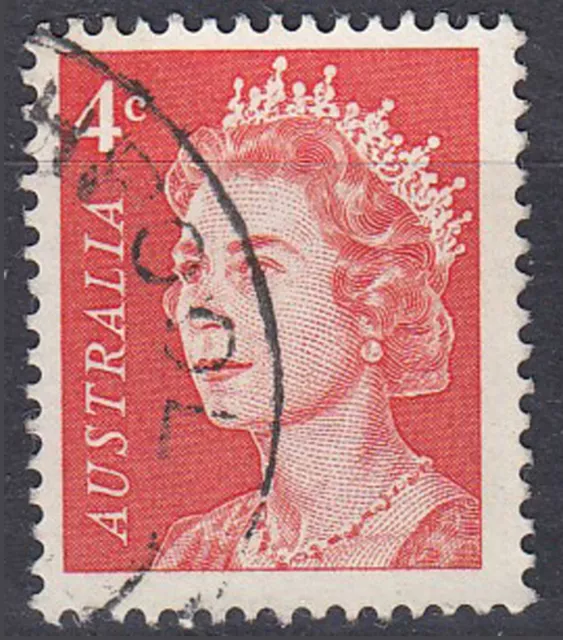 Australien gestempelt Königin Mutter Elisabeth Elizabeth II 2 Rundstempel / 2426