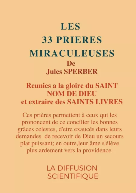 Les 33 Prières Miraculeuses