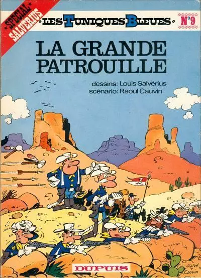 EO Les Tuniques bleues 9 La Grande patrouille (Salvérius) (TTBE)