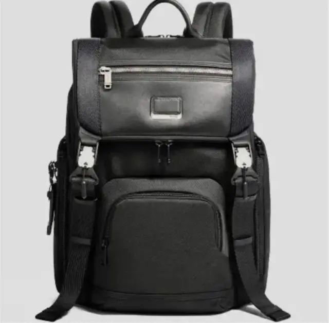 TUMI Alpha Bravo "LARK" Backpack Black - Durable and Stylish Bag 232651D outlet