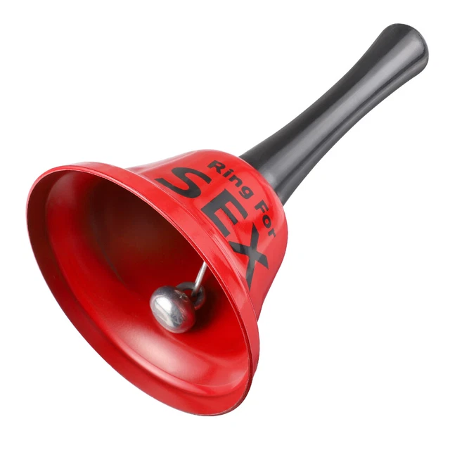 Ring Bell Lustig Handheld Ring Neuheit Romantik für Erwachsene Valentines