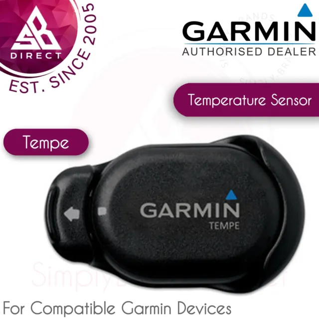 Garmin Tempe External Wireless Temperature Sensor│For Garmin Compatible Devices