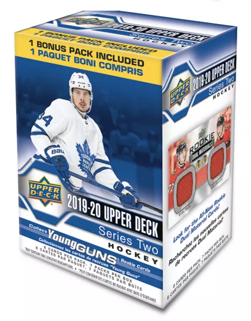 2019-20 Upper Deck Series 2 Blaster Hockey Box ? YOUNG GUNS Cale makar Suzuki ?