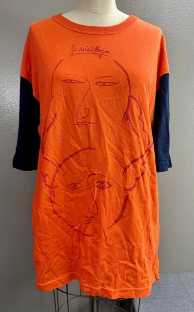 Vintage New With Tag JC JEAN CHARLES DE CASTELBAJAC T Shirt Size L Made in Italy Vintage New With Tag JC JEAN CHARLES DE CASTELBAJAC T Shirt Size L Made in Italy