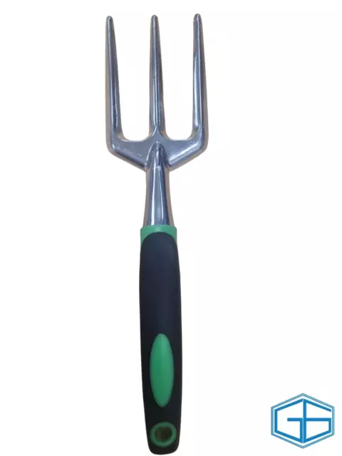 Garden Hand Fork With Plastic Handle And Hang Hole