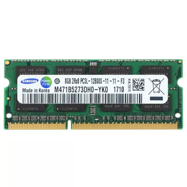 SAMSUNG 8 GB DDR3L 1600 MHz 204 pin memoria sodimm lotto ddr3l