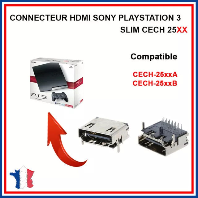 CONNECTEUR HDMI - PORT HDMI SONY PLAYSTATION 3 PS3 SLIM CECH 25xx