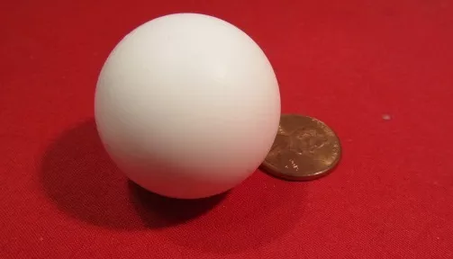 PTFE Teflon Balls - Sphere White (1.25") 1 1/4" Dia