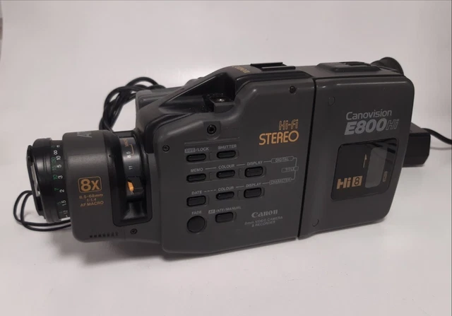 CANON CANOVISION 8 : CAMESCOPE CAMERA VIDEO | INA