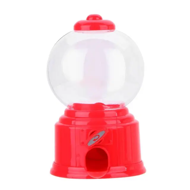 MY# Cute Sweets Mini Candy Machine Bubble Gumball Dispenser Coin Bank