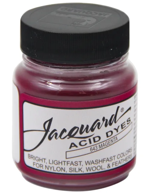 Paquete de 3 tintes ácidos Jacquard 0,5 oz-Magenta JAC-643