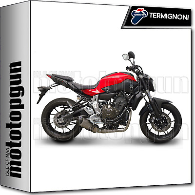 Termignoni TERMIGNONI LIGNE COMPLETE RELEVANCE CARB BLACK CC RACE YAMAHA MT07 MT-07 2016 16 