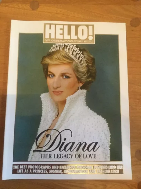 Lady Diana Her Legacy of Love - Hello! 20th Anniversary Collectors' Special MINT