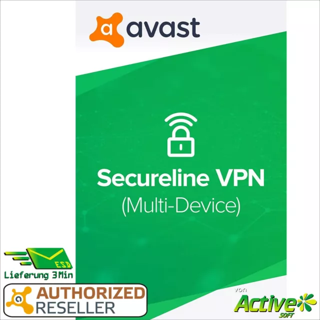 Avast SecureLine VPN 2024 5 Geräte 2 Jahre | Internet Security | Privatsphäre