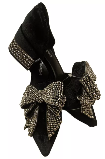 Valenti embellished bow loafer jeffrey campbell sale