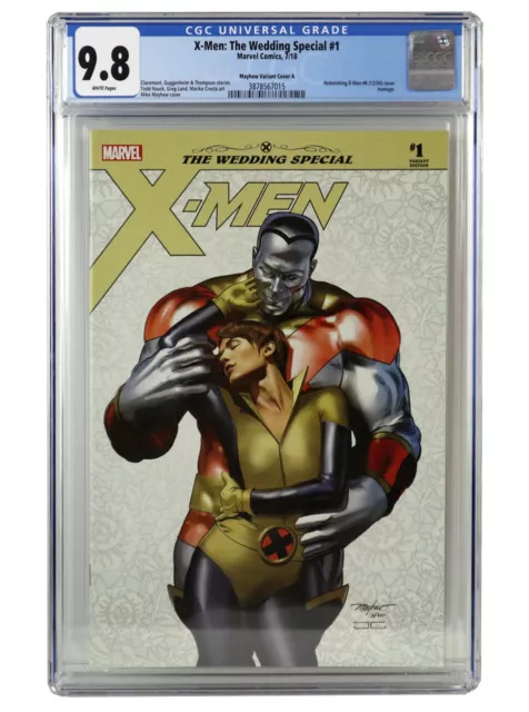 X-Men Wedding Special #1 Variant Edition CGC Graded 9.8 Mike Mayhew Marvel 2018