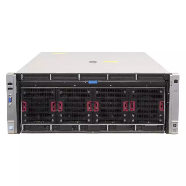 HPE Server ProLiant DL580 Gen9 4x 14-Core E7-4850 v3 2,2GHz 512GB 5xSFF P830i