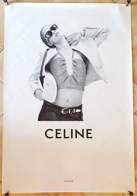 Affiche poster taille abribus 120cm x 176cm Celine Chasseur Saint Tropez (Roulée