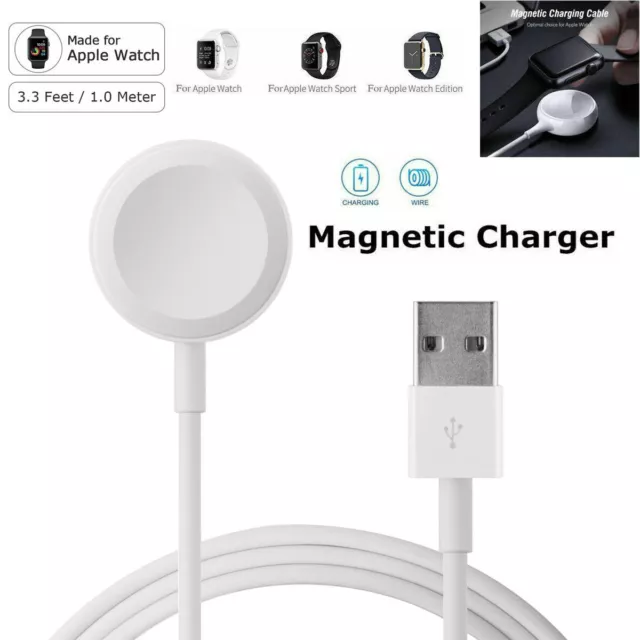 Cargador Apple Usb Tipo C Para Apple Watch 4 5 6 44mm 40mm