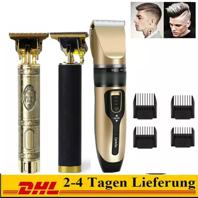 Professional Cordless Barber Hair Clippers Trimmer Shaving Machine Cutting Beard