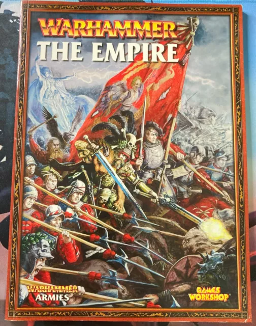 The Empire 7th Edition Army Rule Book Paperback Warhammer Fantasy Battles WFB